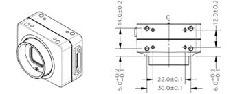 Beamfiler激光光斑分析儀尺寸圖二